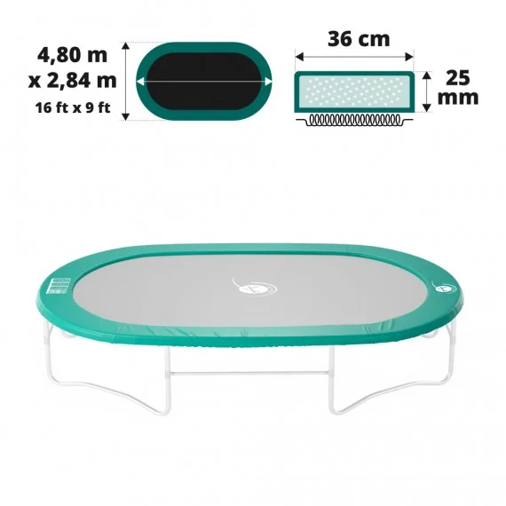 16ft Ovalie frame pad