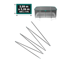 Fibreglass bow for Apollo Sport 500 net Ø12 mm