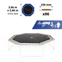 Toile de saut AirJump pour trampoline Waouuh - Octopulse 390 à 96 ressorts 230 mm