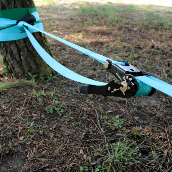 Slackline avec kit d'apprentissage