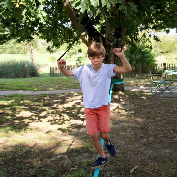 Slackline avec kit d'apprentissage