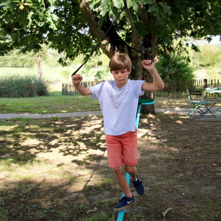 Slackline avec kit d'apprentissage