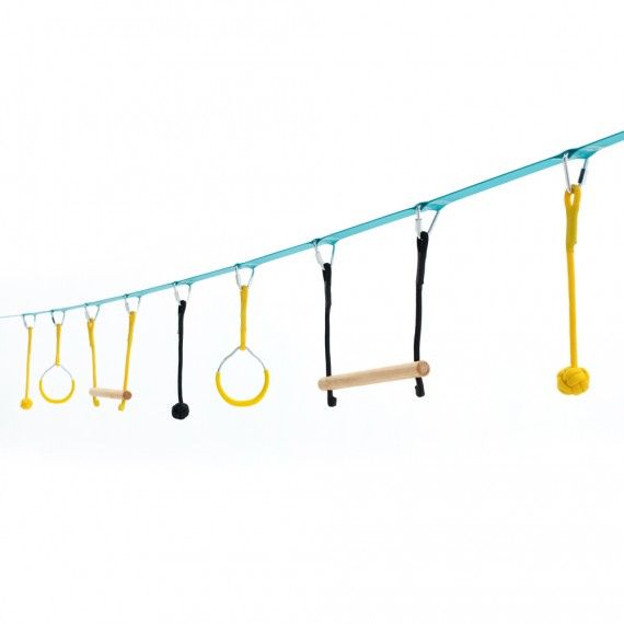 Parcours Ninja avec Slackline pour jardin Parcours Ninja avec Slackline pour jardin