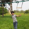 Ninja slackline rope ball