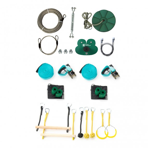 Pack Frog - Tyrolienne Frog + Parcours Ninja Pack Frog - Tyrolienne Frog + Parcours Ninja