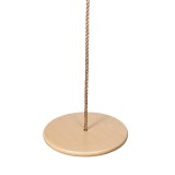 Assise en bois pour tyrolienne