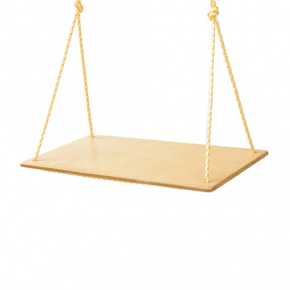 Wooden swing