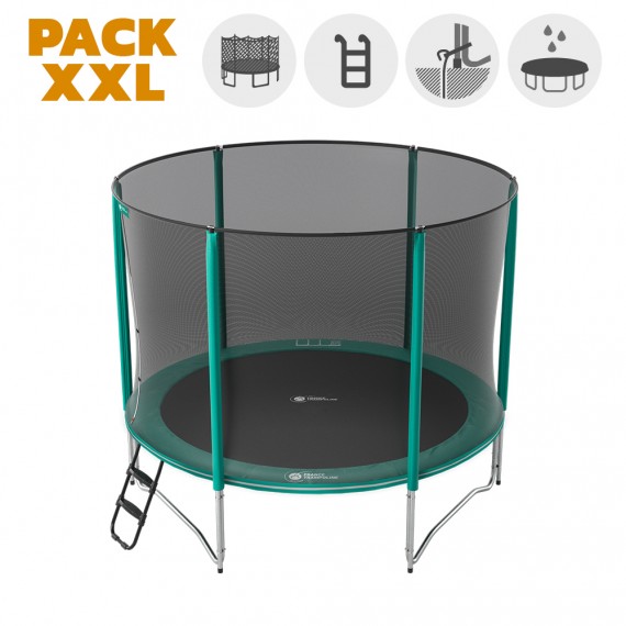 trampoline 10ft Jump'Up 300 - Pack XXL