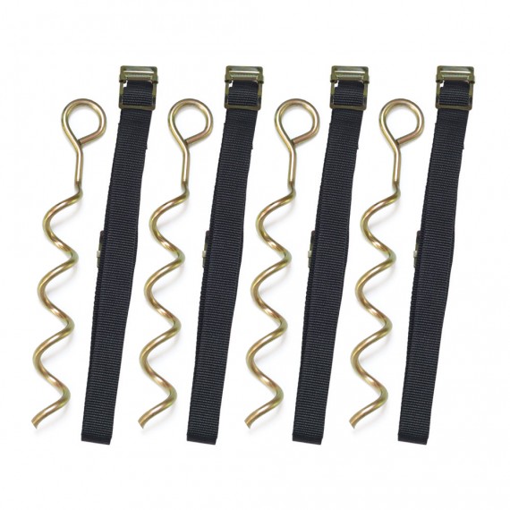 kit d'ancrage de Trampoline Ovalie 360 - Pack XXL