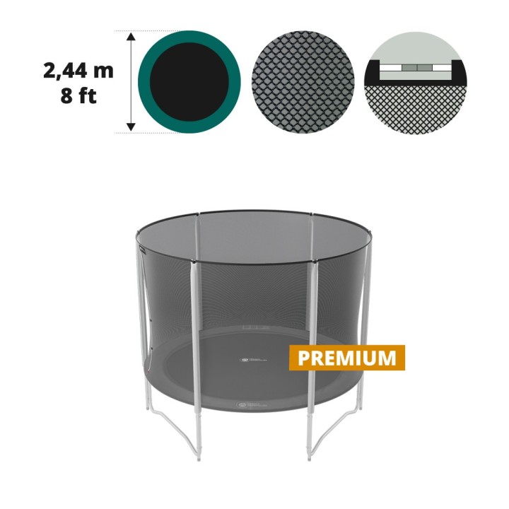 Filet textile premium pour trampoline Ø 244