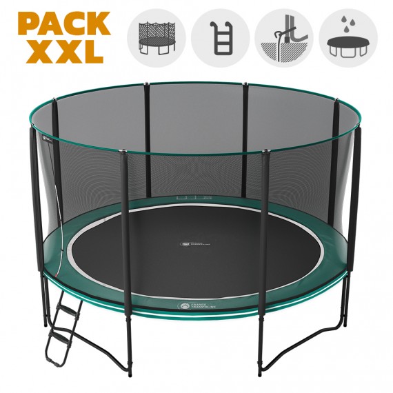 Trampoline avec filet Boost'Up 430 - Pack XXL
