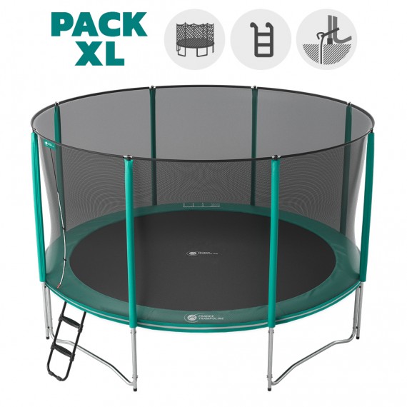 14ft Jump'Up 430 trampoline - Pack XL
