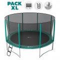 14ft Jump'Up 430 trampoline - Pack XL
