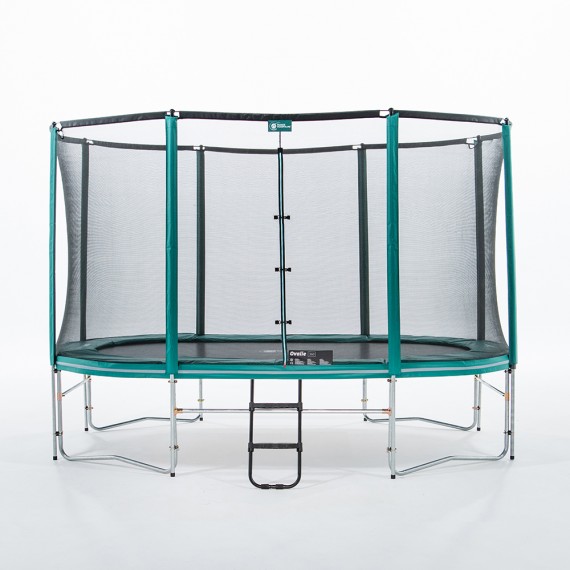 Trampoline 12ft Ovalie 360 - Pack XXL