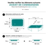 Toile de saut pour tampoline Apollo Sport 500 - 2019