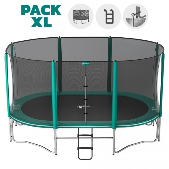 16ft Ovalie 490 trampoline - Pack XL