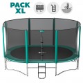 16ft Ovalie 490 trampoline - Pack XL