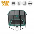 Apollo Square 300 Trampoline - Pack XXL