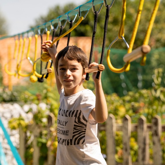 Parcours Ninja XL + Slackline