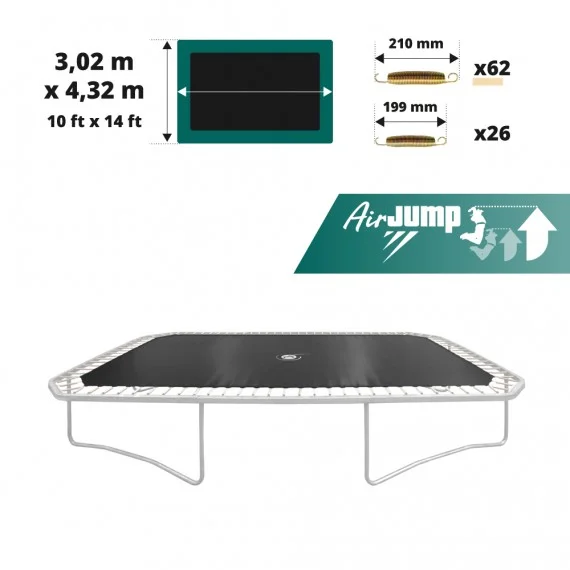  Jumping mat Apollo Sport 400 - 2020