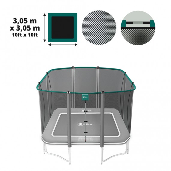 Premium textile net for Apollo Square trampoline