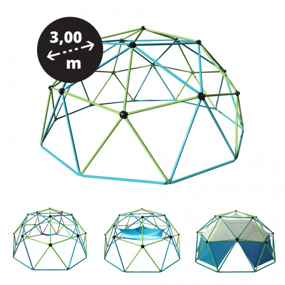 10ft climbing dome for children + Accessories 