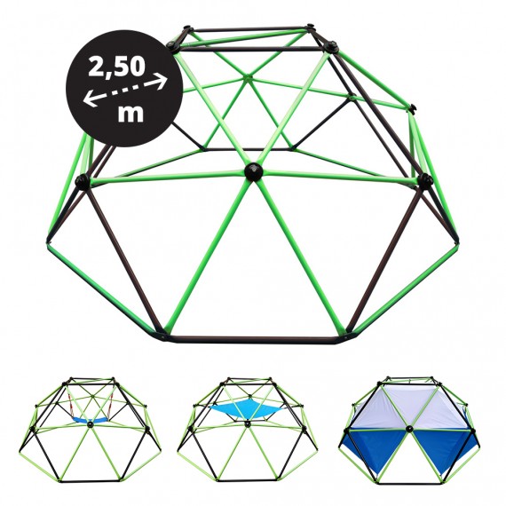 8ft climbing dome for children + Accessories