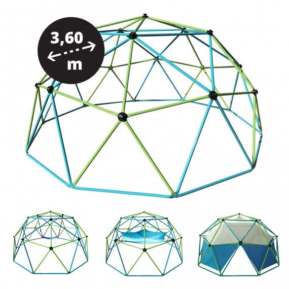 12ft climbing dome for children + Accessories