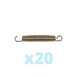 Set of 20 springs 200 mm 