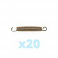Set of 20 springs 200 mm 