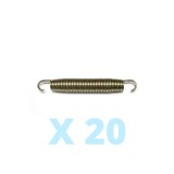 Lot de 20 ressorts 136 mm