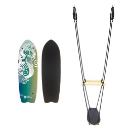 Skate balançoire pour parcours ninja slackline