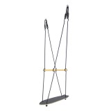 Swing skate for Ninja slackline