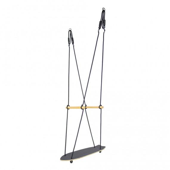 Swing skate for Ninja slackline