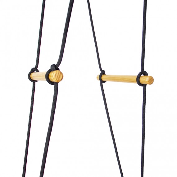 Swing skate for Ninja slackline