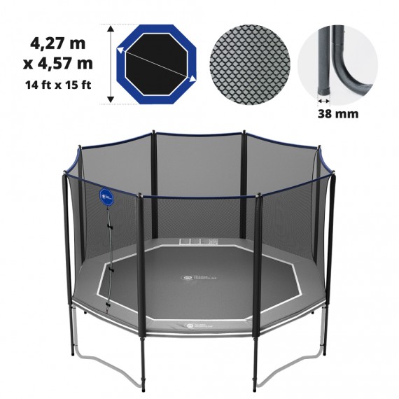 Octopulse 460 Premium trampoline net