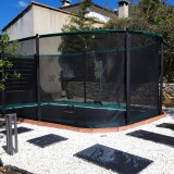 Trampoline Apollo Sport 500 - Enterré