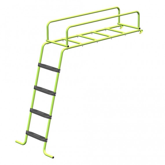 Monkey bars for 12ft climbing dome