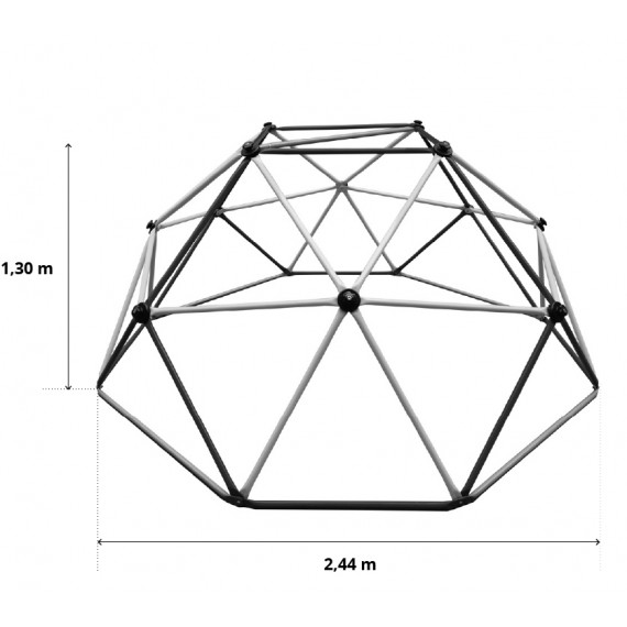 8ft climbing dome for children