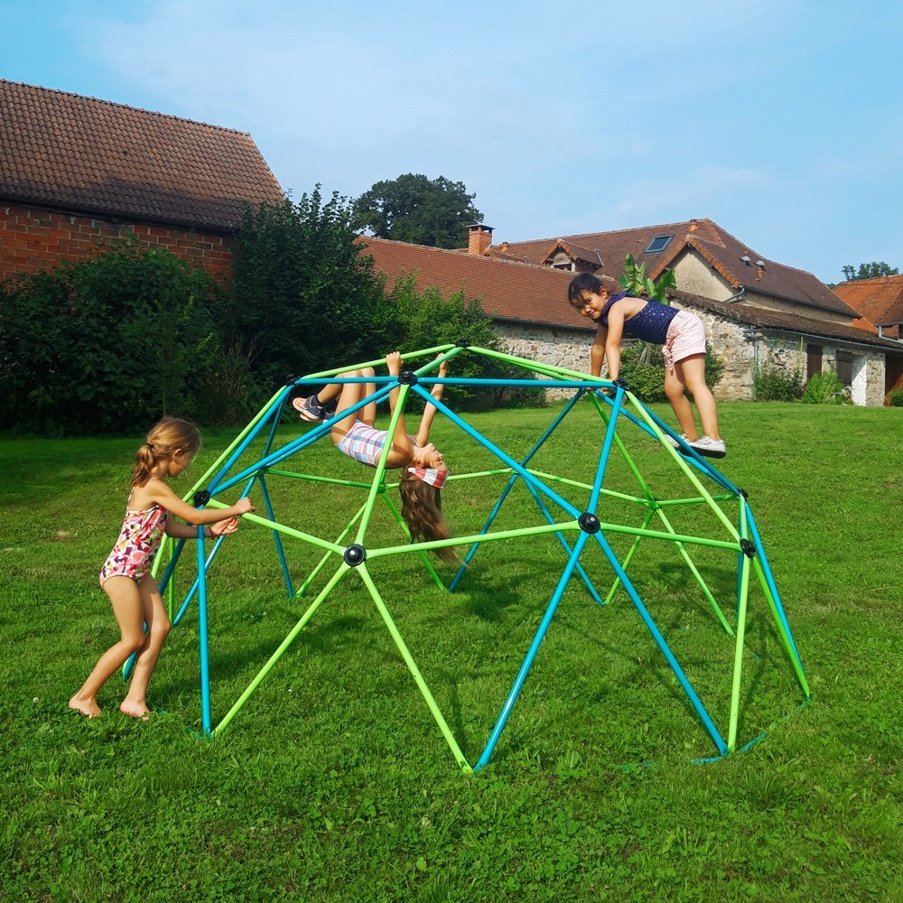 Jeu D'escalade En Mousse 4 Pièces Pour Bébés - Blocs Triangles, Carrés, Marches - Housse PU, Dimensions 91x91x25 Cm