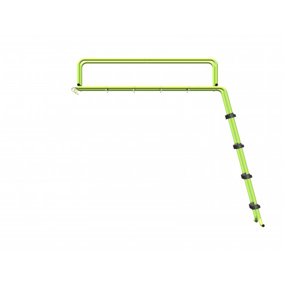 Monkey bars for 8ft climbing dome