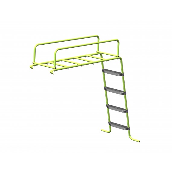 Monkey bars for 8ft climbing dome