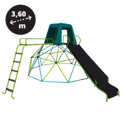 Aire de jeux avec dôme d'escalade 3,60 m Aire de jeux avec dôme d'escalade 3,60 m