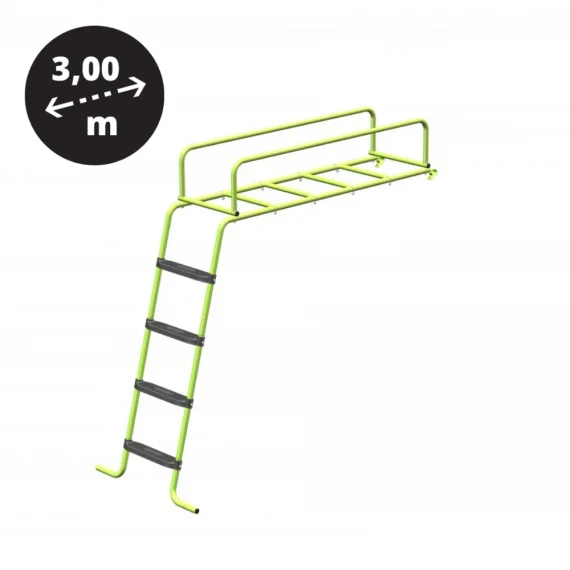 Monkey bars for 10ft climbing dome