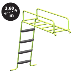 Monkey bars for 12ft climbing dome