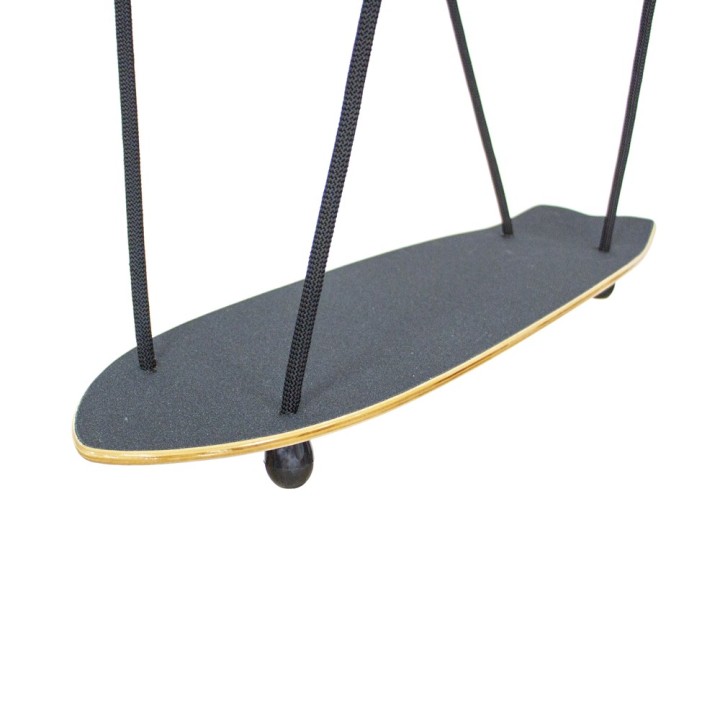 Skate balançoire pour parcours ninja slackline