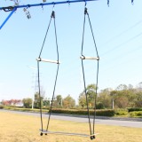 Skate balançoire pour parcours ninja slackline