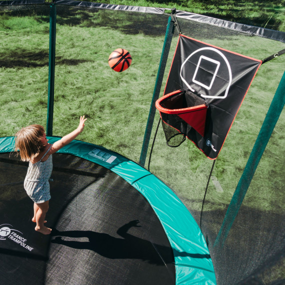 Flexible Basketball Hoop for trampoline