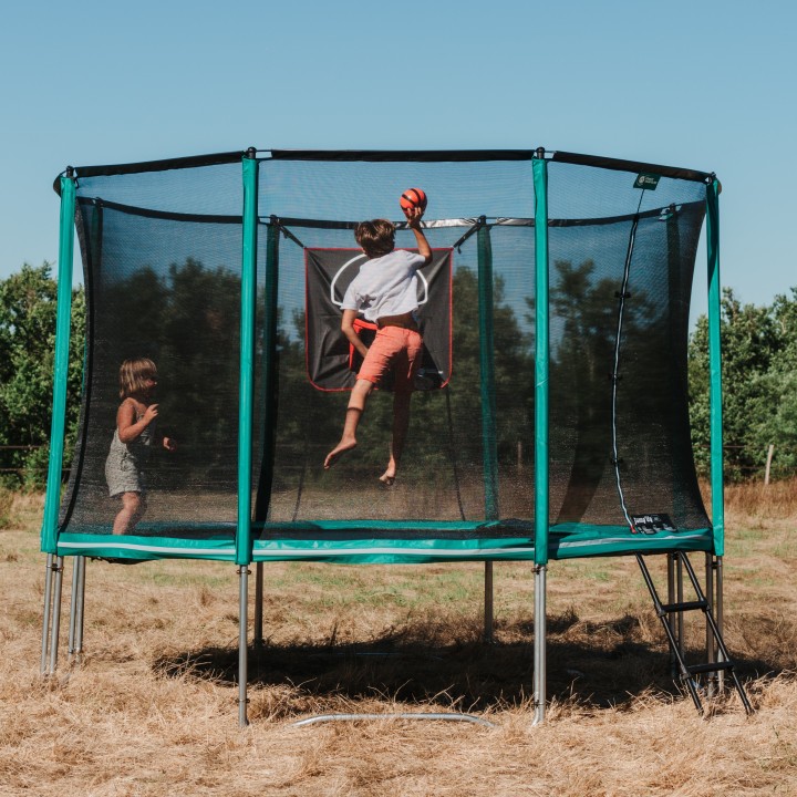 panier de basket trampoline