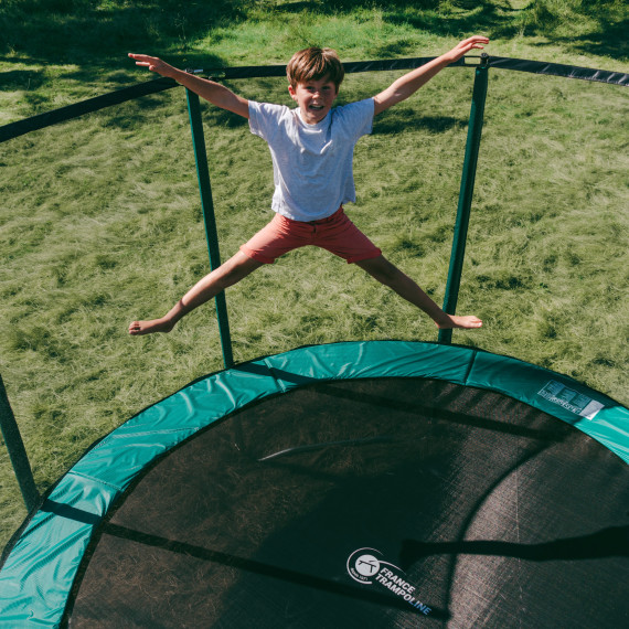 12ft Jump Up 360 trampoline with safety enclosure